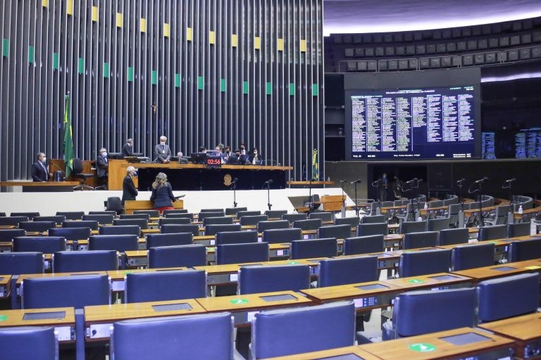 Sessão de votação é feita em momentos diferentes para deputados e senadores - (Foto: Paulo Sergio/Câmara dos Deputados)
