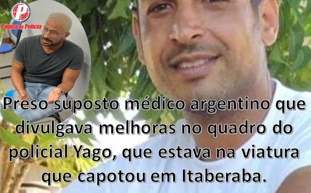 Preso médico falso que dava esperanças a família de policial que já tinha morte cerebral confirmada