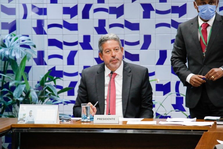 Arthur Lira reuniu líderes partidários nesta quinta-feira (10) - (Foto: Marina Ramos/Câmara dos Deputados)