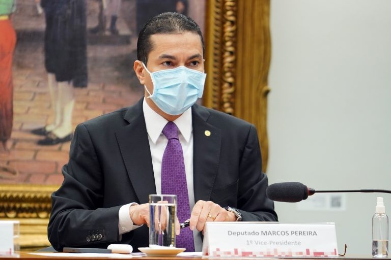 Deputado Marcos Pereira, autor do projeto - (Foto: Pablo Valadares/Câmara dos Deputados)