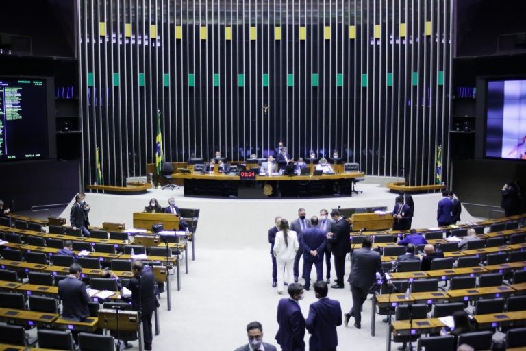 Deputados se manifestaram durante sessão do Plenário - (Foto: Paulo Sergio/Câmara dos Deputados)