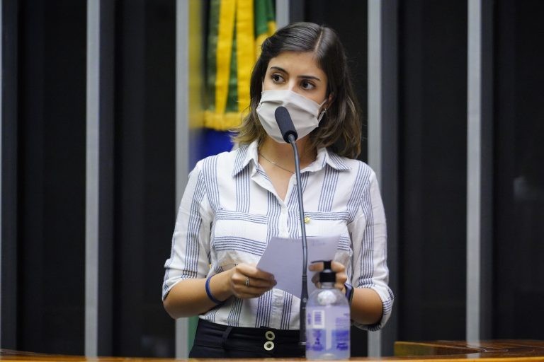 Tabata Amaral: esforço sobre participação feminina na política tem que ser contínuo - (Foto: Pablo Valadares/Câmara dos Deputados)