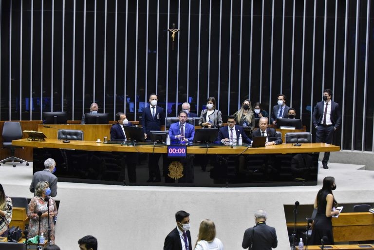 Sessão do Congresso Nacional - (Foto: Zeca Ribeiro/Câmara dos Deputados)