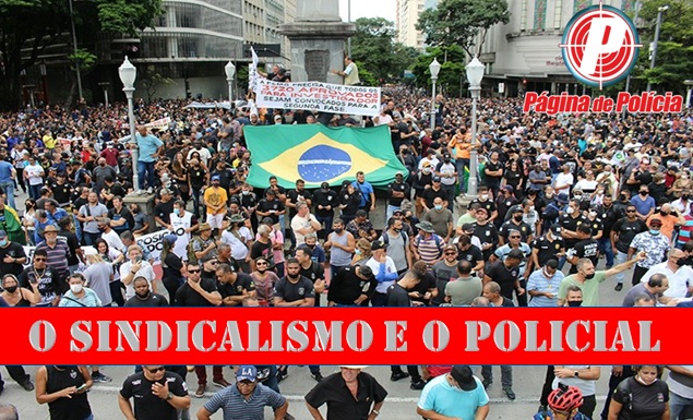 Manifestação dos policiais civis de Minas Gerais.