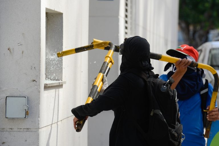 O texto classifica crime contra o patrimônio como terrorismo - (Foto: Tomaz Silva/Agência Brasil)