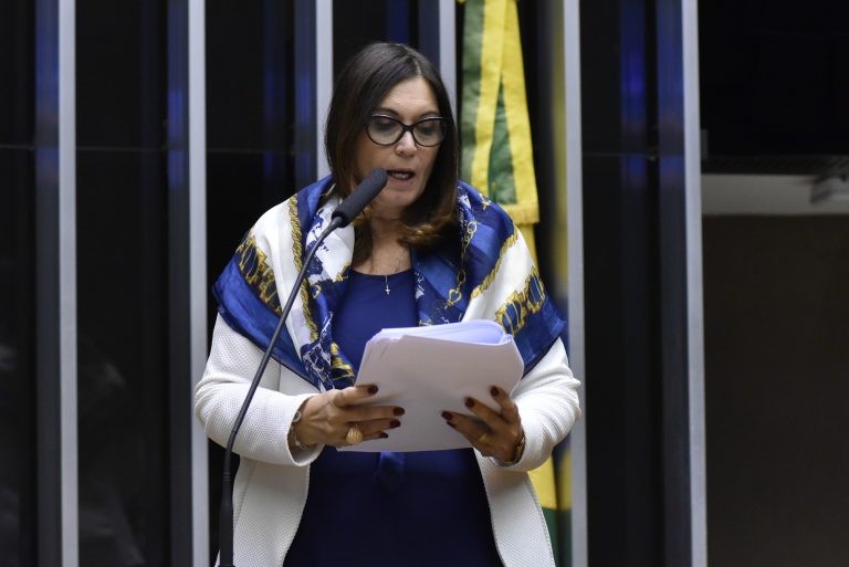 Bia Kicis, relatora da MP - (Foto: Zeca Ribeiro/Câmara dos Deputados)