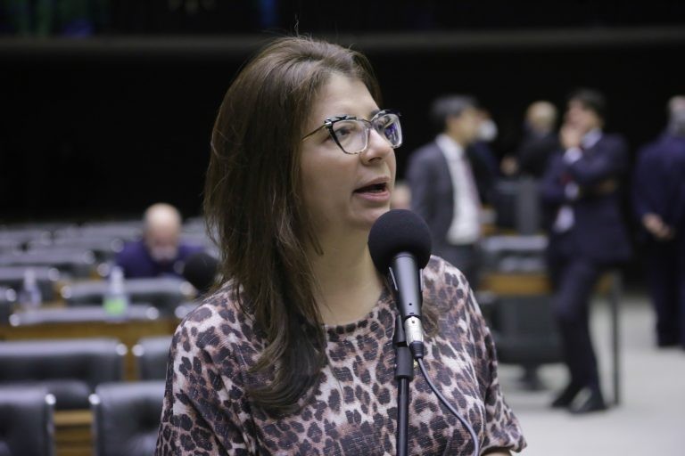 Carla Dickson: o enfrentamento da violência requer ações integradas - (Foto: Paulo Sergio/Câmara dos Deputados)