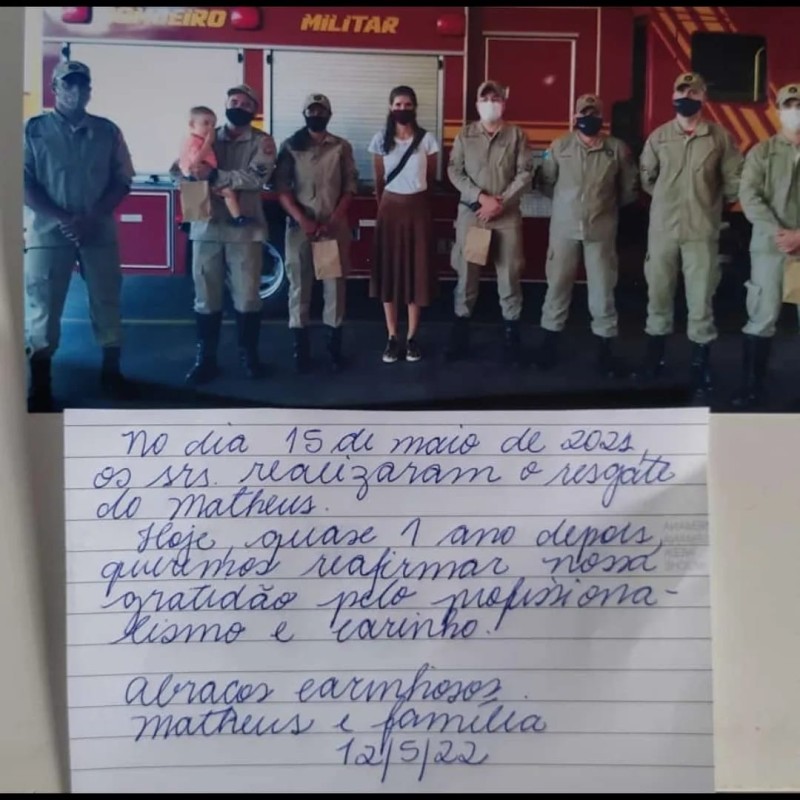 Reprodução/Bombeiros - MS