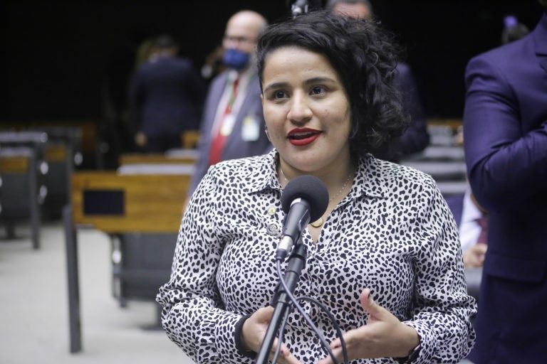 Vivi Reis destacou a importância da bancada feminina - (Foto: Paulo Sérgio/Câmara dos Deputados)