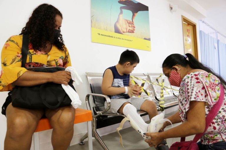 Órteses auxiliam nas funções de um membro, órgão ou tecido - (Foto: Bruno Cecim/Agência Pará)