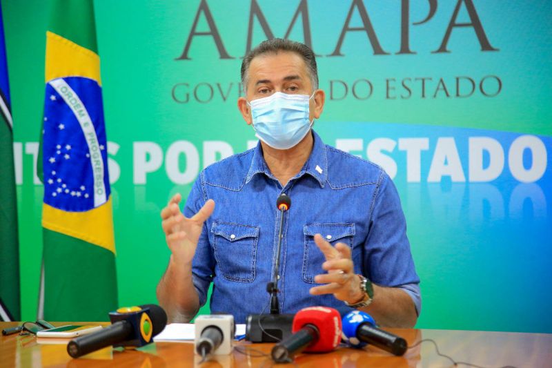 O governador do Amapá, Waldez Góes - (Foto: Marcelo Loureiro/Governo do Amapá 09.03.2021)