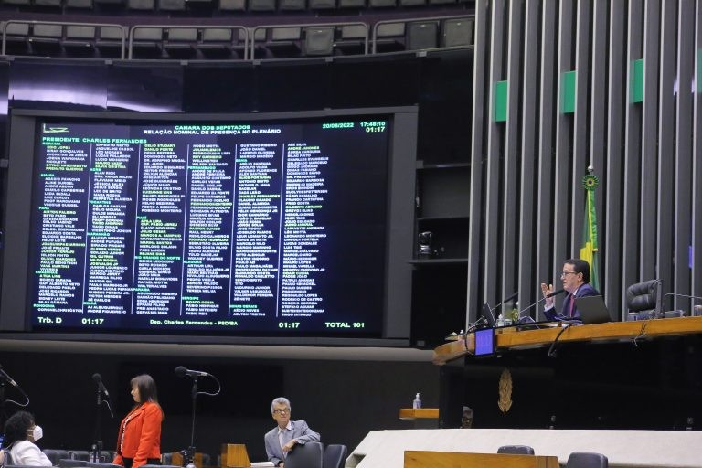 Sessão do Plenário da Câmara dos Deputados - (Foto: Paulo Sérgio/Câmara dos Deputados)