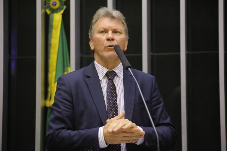 O novo presidente, deputado Celso Maldaner - (Foto: Paulo Sérgio/Câmara dos Deputados)