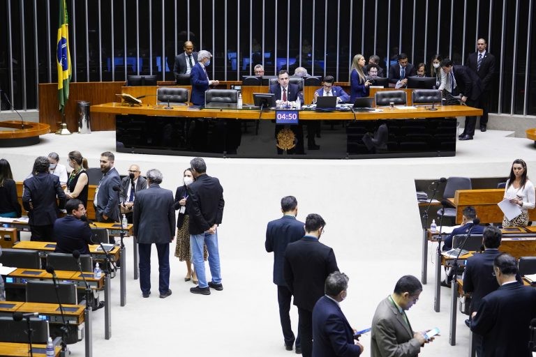 Sessão do Congresso Nacional desta quinta-feira - (Foto: Pablo Valadares/Câmara dos Deputados)