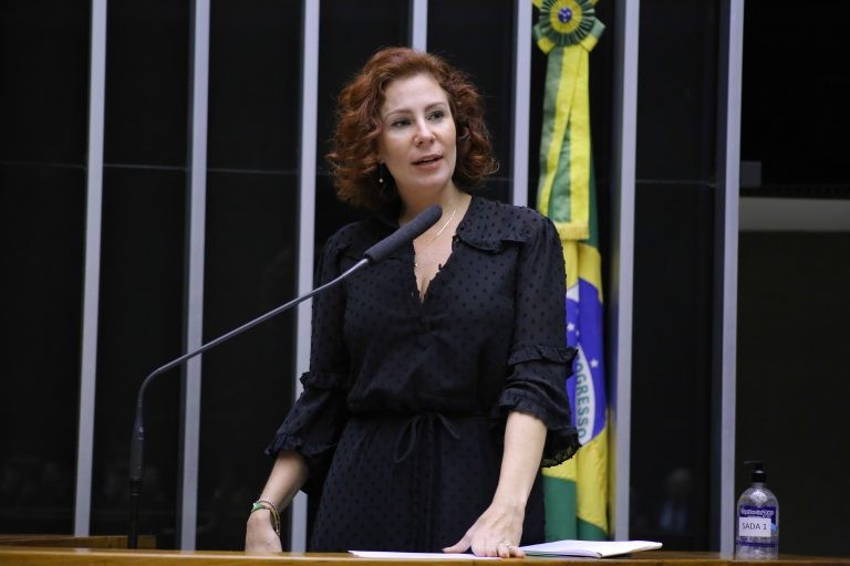 Carla Zambelli, autora da proposta - (Foto: Michel Jesus/Câmara dos Deputados)