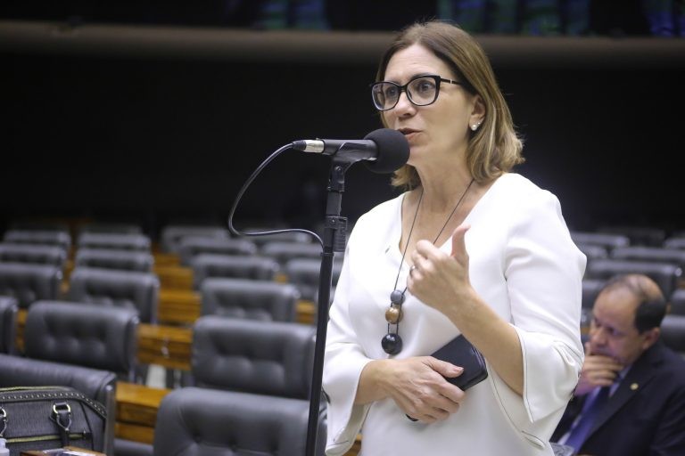 A autora da proposta, deputada Rosana Valle - (Foto: Paulo Sérgio/Câmara dos Deputados)