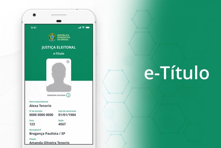 E-título substitui o título eleitoral, além de ter várias outras funções - (Foto: TSE)