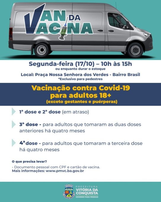 Foto: Reprodução/Prefeitura Mun. Vitória da Conquista - BA