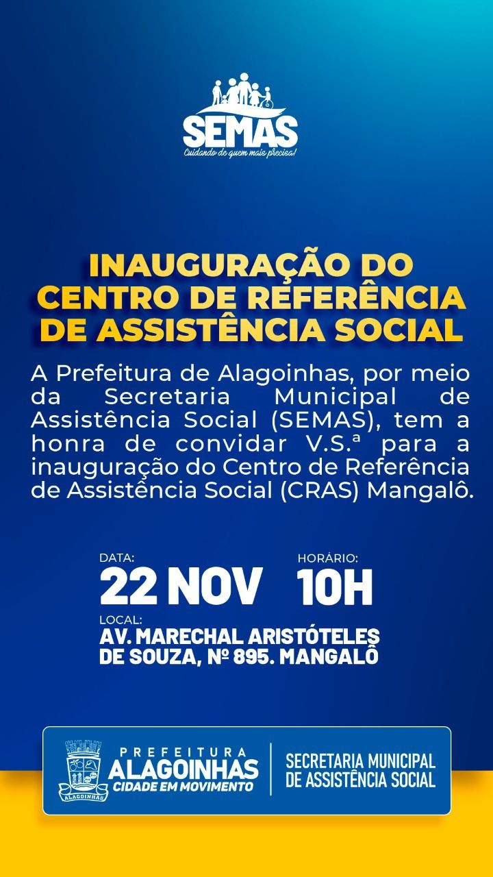 Foto: Reprodução/Prefeitura de Alagoinhas - BA