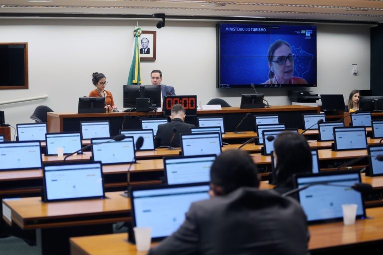 Deputado Bismarck preside o debate sobre guias de turismo - (Foto: Vinicius Loures/ Câmara dos Deputados)