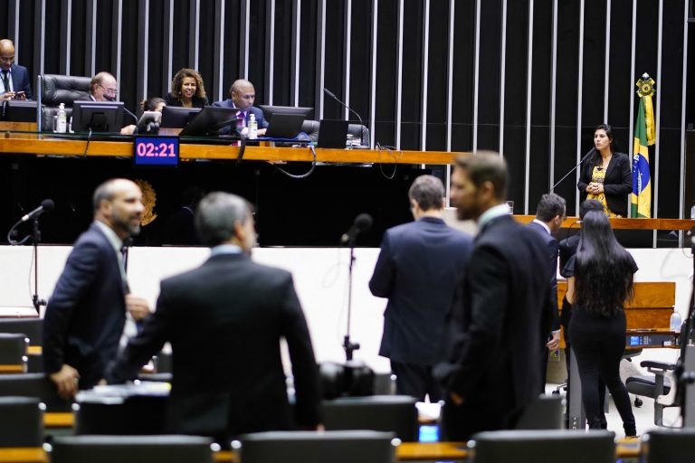 Deputados votam projetos no Plenário - (Foto: Pablo Valadares/Câmara dos Deputados)