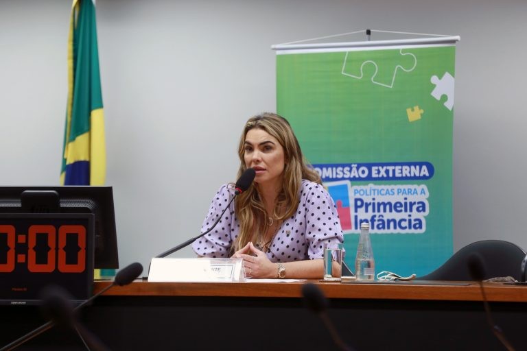 Paula Belmonte, coordenadora da comissão - (Foto: Michel Jesus/Câmara dos Deputados)