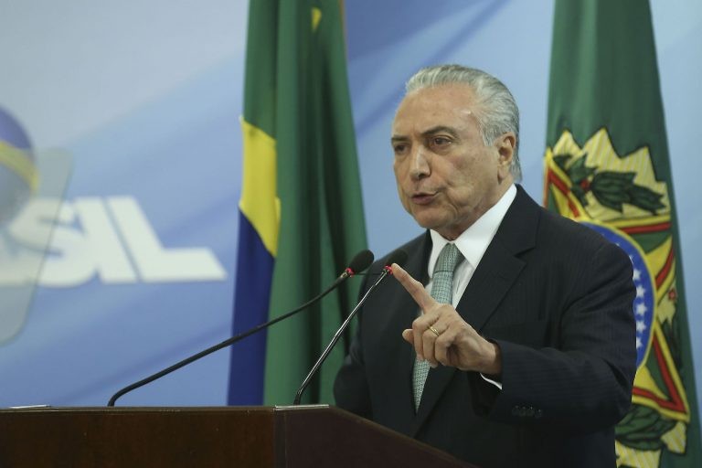 Temer também não teria dado ao seminário preferência na destinação de recursos para irrigação - (Foto: Valter Campanato/Agência Brasil)