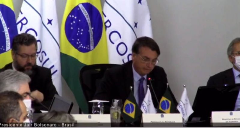 Bolsonaro, Mercosul - (Foto: Reprodução / Twitter)