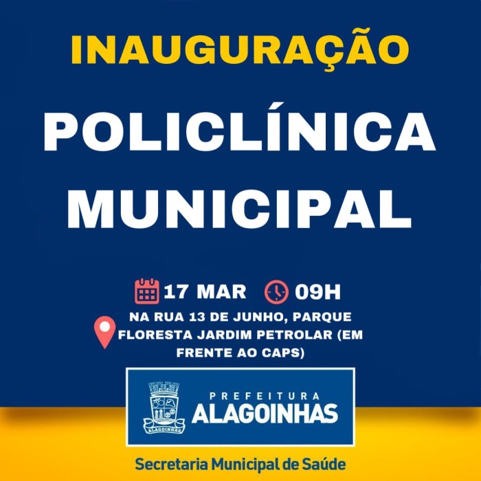 Foto: Reprodução/Prefeitura de Alagoinhas - BA