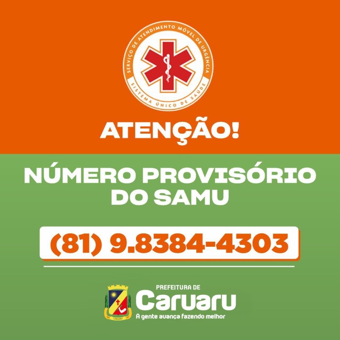 Foto: Reprodução/Prefeitura de Caruaru - PE