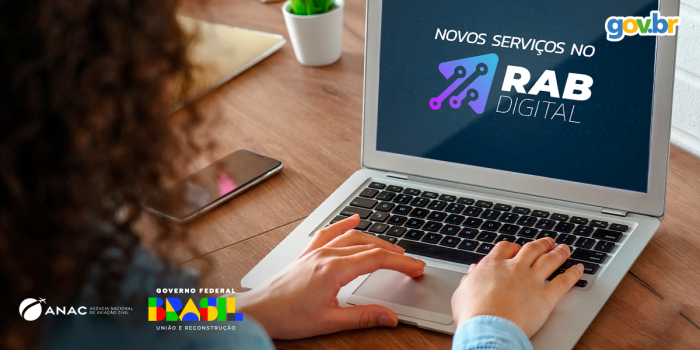 Na esteira doPrograma de Transformação Digital,a Agência Nacional de Aviação Civil (ANAC), em parceria com o Ministério da Gestão e da Inovação em Serviços Públicos (MGI), lançanestaquarta-feira,22de março, mais uma etapa do Registro Aeronáutico Brasileir