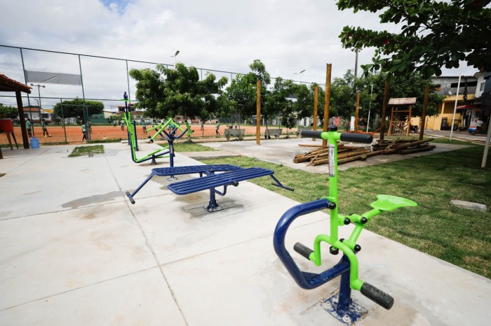 Praça do Campo da Gleba B passa por requalificação