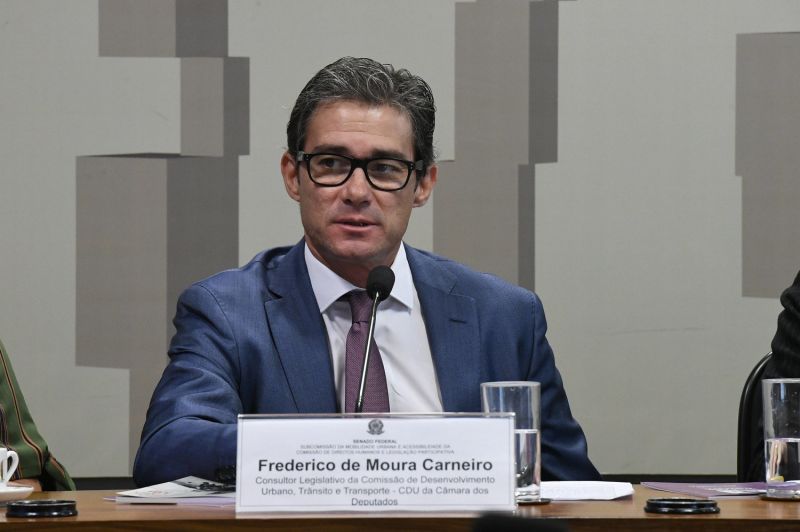 Frederico de Moura Carneiro estará na Live JR - (Foto: Edilson Rodrigues/Agência Senado - 06.12.2019)