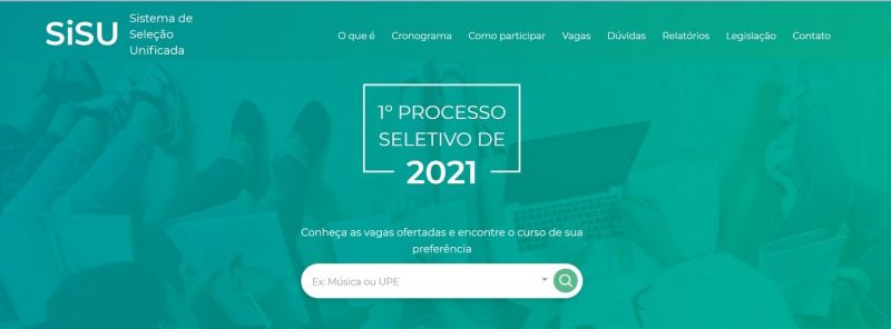 Estudantes interessados em fazer uma faculdade pública até até hoje para fazer a inscrição no Sisu - (Foto: Reprodução)