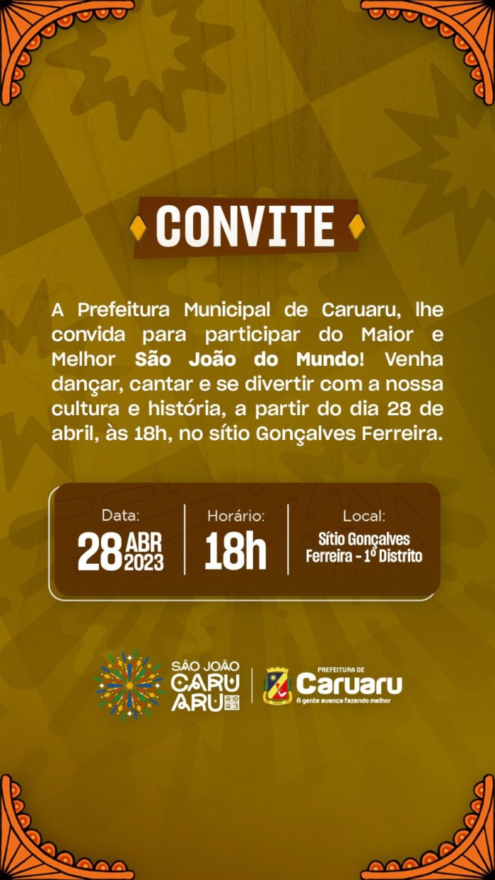 Foto: Reprodução/Prefeitura de Caruaru - PE
