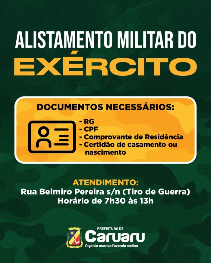 Foto: Reprodução/Prefeitura de Caruaru - PE
