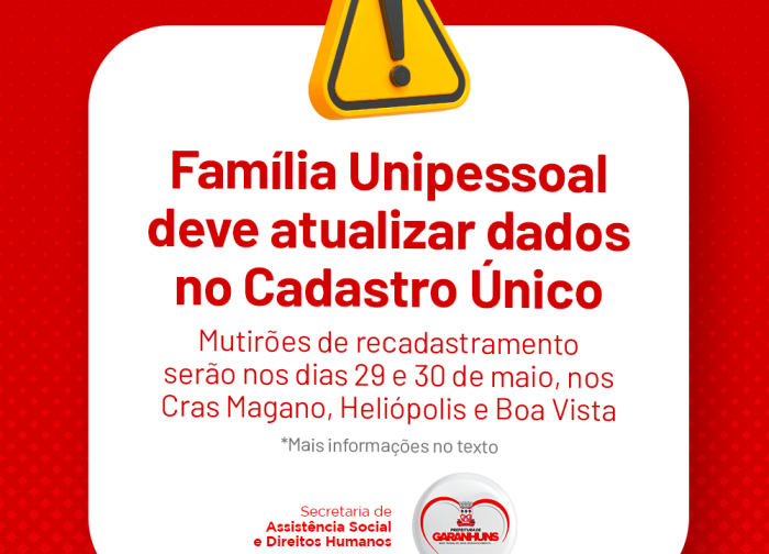 Foto: Reprodução/Prefeitura de Garanhuns - PE