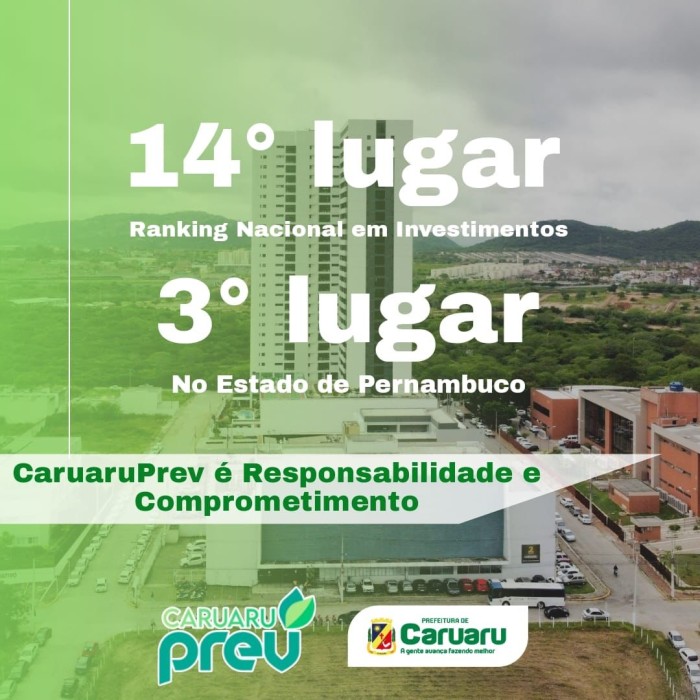 Foto: Reprodução/Prefeitura de Caruaru - PE