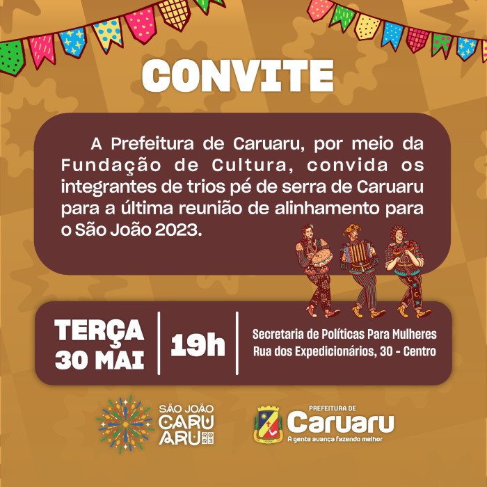 Foto: Reprodução/Prefeitura de Caruaru - PE