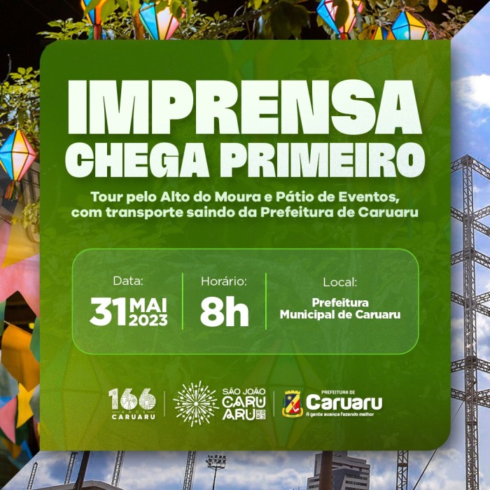 Foto: Reprodução/Prefeitura de Caruaru - PE