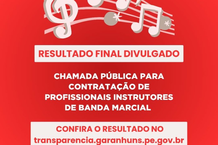 Foto: Reprodução/Prefeitura de Garanhuns - PE