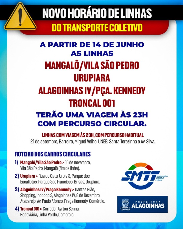 Foto: Reprodução/Prefeitura de Alagoinhas - BA