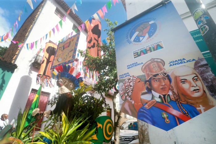 Cortejo cênico 2 de Julho. Foto: Feijão Almeida/GOVBA