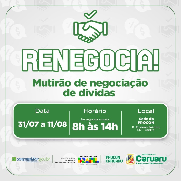 Foto: Reprodução/Prefeitura de Caruaru - PE