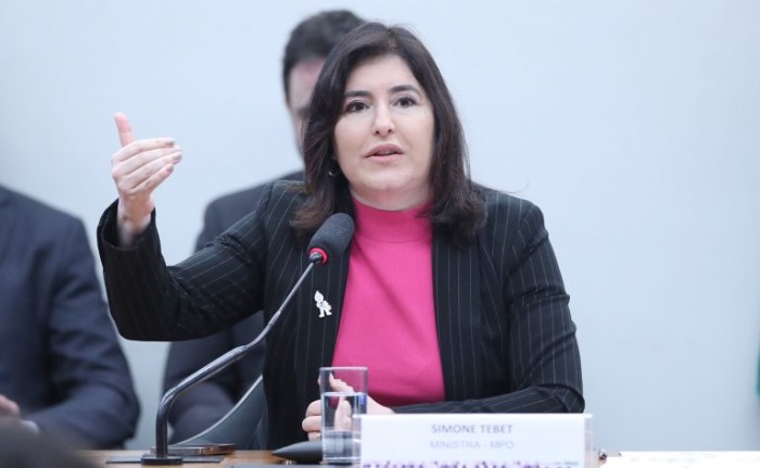 A ministra do Planejamento e Orçamento, Simone Tebet - (Foto: Bruno Spada / Câmara dos Deputados)