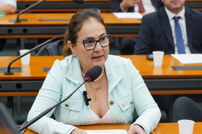 Professora Goreth recomendou a aprovação do projeto - (Foto: Will Shutter / Câmara dos Deputados)