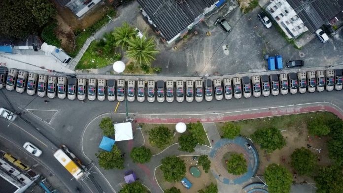 Entrega de novas viaturas Cajazeiras. Foto: Manu Dias/GOVBA