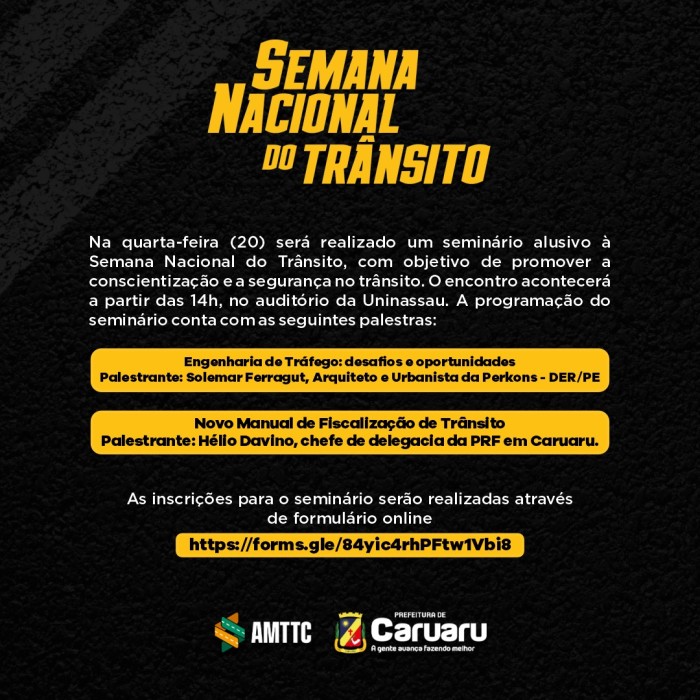 Foto: Reprodução/Prefeitura de Caruaru - PE