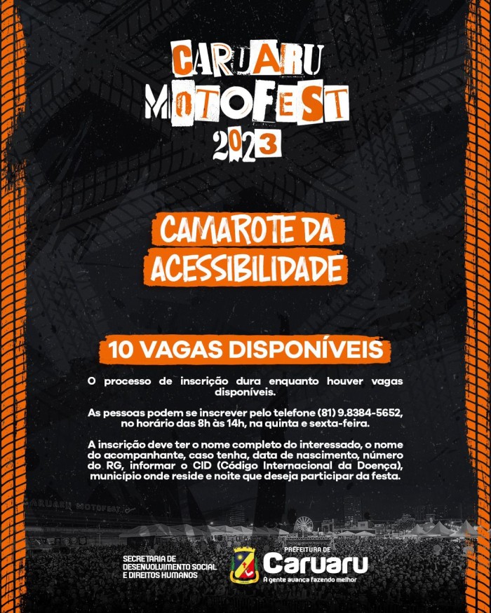 Foto: Reprodução/Prefeitura de Caruaru - PE