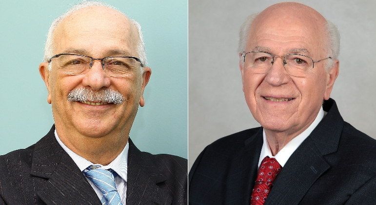 Professores Hélio Zylberstajn e José Pastore debatem rumos do mercado de trabalho - (Foto: Montagem/R7)